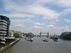 Once again you can see how busy the River Thames is.