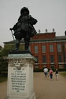 William III standing guard at Kensington Palace.