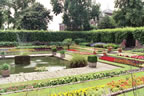 The sunken garden at Kensington Palace.