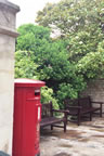 Even Windsor Castle has a mailbox.