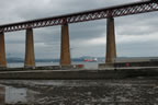 The bridge connects North and South Queensferry.