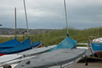 They do have a beach in Elie - you can see it in the distance, past the boats.