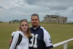 Melissa and Chris at St. Andrews.