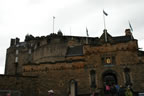 The entrance to Edinburgh Castle.
