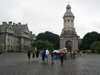 Parliament Square and the Campanile at Trinity College.