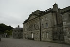 The exterior of Palladian mansion at Powerscourt.