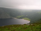 Lough Tay, also known as the Guinness Lake.