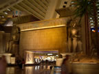 Casino entry at the Luxor